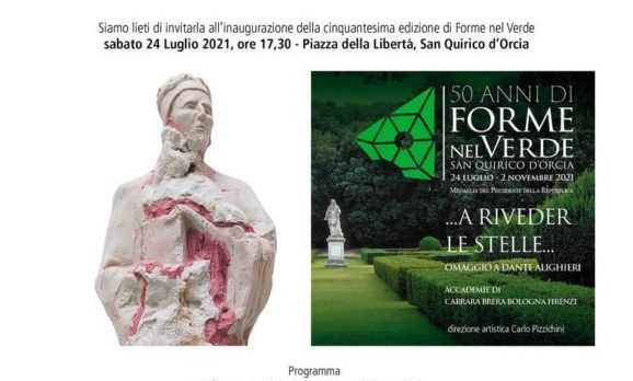 Mostra Forme nel verde a San Quirico d’Orcia