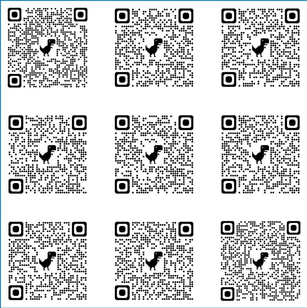 QR dialogue codé